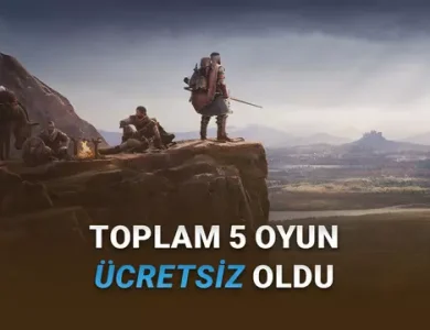 [6-10 Kasım] Steam'de Bu Hafta Sonu Ücretsiz Olan Oyunlar Açıklandı: 4.800 TL Değerinde 5 Oyun Birden!