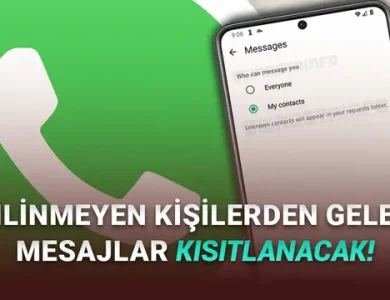 WhatsApp'a Tanımadığınız Numaralardan Gelen Mesajlar İçin Efsane Bir Özellik Geliyor!