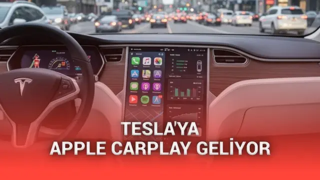 Tesla otomobillere yıllar sonra Apple CarPlay desteği geliyor