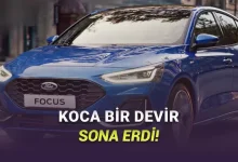 Beklenen Gün Geldi: Son Ford Focus da Banttan İndi!