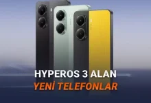 Üç Adet Xiaomi Telefona Daha HyperOS 3 Güncellemesi Geldi