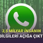 WhatsApp'ta 3,5 Milyar Kişinin Bilgilerini İfşa Eden Bir Güvenlik Açığı Keşfedildi