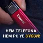 Kingston, 1.000'den Fazla Film Sığabilen ve Hem Telefona Hem PC'ye Takabileceğiniz SSD'sini Duyurdu