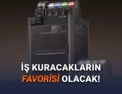 Aynı Anda 7 Renk Kullanabilen 3 Boyutlu Yazıcı Duyuruldu: İşte Fiyatı!