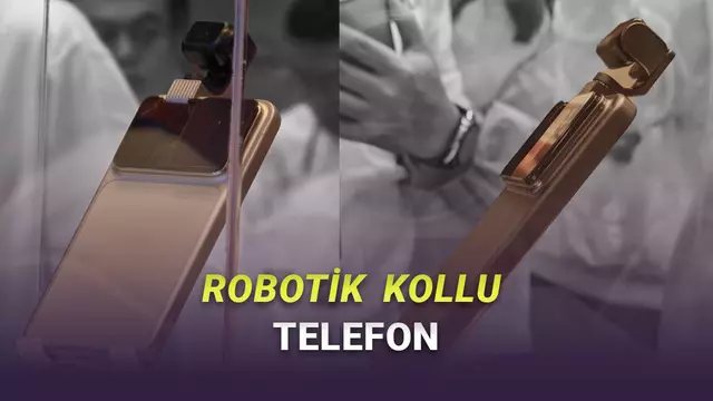 Robotik Kollu Telefon HONOR Robot Phone İlk Kez Kanlı Canlı Görüntülendi