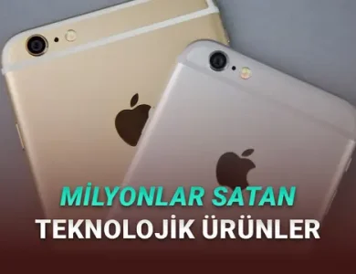 Satış Rekorları Kıran, Tarihe Adını Altın Harflerle Yazdırmış Teknolojik Ürünler