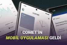 Dünyanın En Popüler Yapay Zekâ Tarayıcısı Comet'in Android Uygulaması Çıktı!