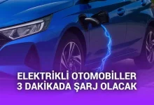 Hyundai, elektrikli otomobilleri 3 dakikada şarj etmek için çalışmalara başladı