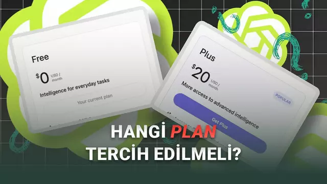 ChatGPT Aboneliklerini Karşılaştırdık: Ücretsiz vs Plus vs Pro (Abone Olmaya Değer mi?)