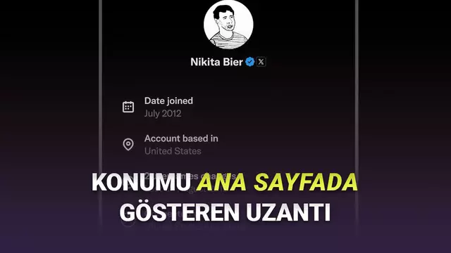 Herkesin Konumunu X'in Ana Sayfasındada İfşalayan Chrome Uzantısı Geliştirildi