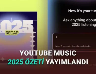 YouTube Music, 2025'te Neler Dinlediğinizi Gösteren "Yıllık Özet" Yayımladı