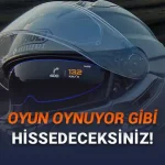 Kendinizi Bilgisayar Oyunundaymış Gibi Hissedeceğiniz Motosiklet Kaskı Tanıtıldı