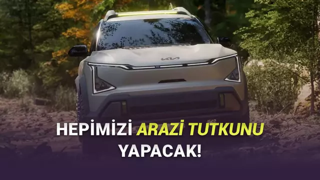 Kia, Bu Hâliyle Çıksa Sırıtmayacak Konsept Arazi Aracını Tanıttı: Karşınızda EV5 WKNDR!
