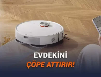 Xiaomi, Dyson'dan %50 Daha Yüksek Emiş Gücüne Sahip Robot Süpürgesini Duyurdu