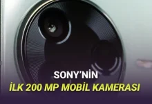 200 MP Kameralı iPhone Gelir mi? Sony Akıllı Telefonlar İçin Yeni Kamerasını Tanıttı