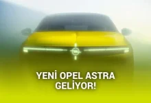 2026 Opel Astra'dan ilk görsel paylaşıldı