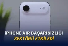 iPhone Air'ın Başarısızlığı Tüm Sektörü Etkiledi: Diğer Markalar İnce Telefonlarını İptal Ediyor!
