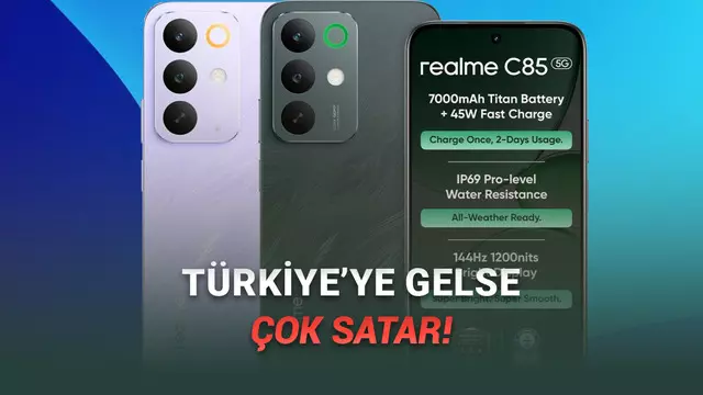 Uygun Fiyata Efsane İş Yapan Telefon realme C85 5G Duyuruldu