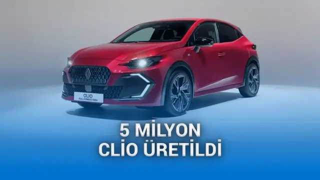 Bugüne kadar Türkiye'de toplam kaç Renault Clio satıldığı açıklandı