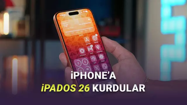 Bir Kullanıcı, iPhone 17 Pro Max'e iPadOS 26 Kurmayı Başardı (Katlanabilir iPhone da Böyle Görünebilir)