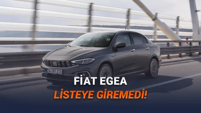 Aralık 2025: Türkiye'de En Çok Satılan Otomobiller Açıklandı (Egea İlk 20'ye Bile Giremedi)