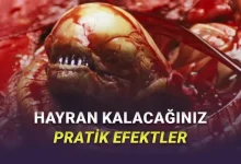Bilgisayar Efekti Gibi Görünüp Aslında Tamamen Gerçek Efektler Kullanılan Film Sahneleri