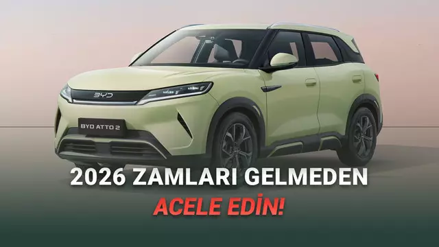 Aralık 2025: Türkiye'deki En Ucuz Elektrikli Otomobiller!