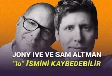Sam Altman ve Jony Ive'ın Yapay Zeka Cihazları Üretecek "io" Girişimi Mahkemeden Döndü