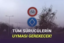 Baklava Dilimini Andıran Yeni Trafik Levhası Geliyor: İşte Tüm Sürücülerin Öğrenmesi Gereken Anlamı!