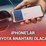 Toyota otomobiller, iPhone ile açıp kapatılabilecek