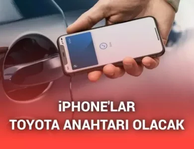 Toyota otomobiller, iPhone ile açıp kapatılabilecek