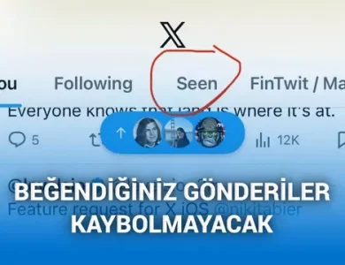 X, bir kere görüp bir daha bulamadığınız gönderiler için “Görülenler” sekmesi test ediyor