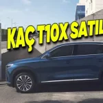 Türkiye'de Yollardaki Toplam Togg T10X Sayısı Açıklandı