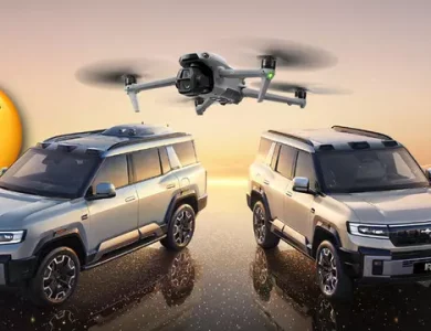 BYD ile DJI'dan Otomobil Tavanlarına Drone Fırlatma Rampası