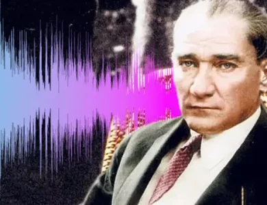 Atatürk'ün Sesiyle "Fikrimin İnce Gülü" Seslendirildi