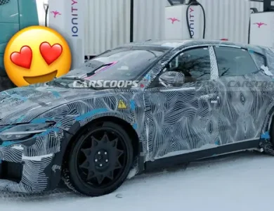 Ferrari'nin Elektrikli Otomobili, Test Edilirken Görüldü