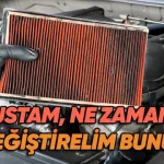 Motor Hava Filtrenizi Ne Sıklıkta Değiştirmelisiniz?