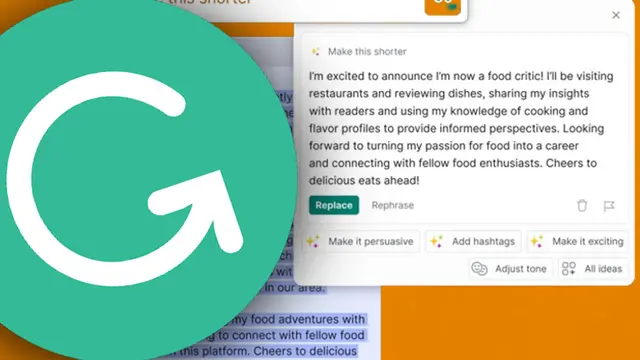 Grammarly'ye ChatGPT Benzeri Yapay Zekâ Aracı Geliyor! 16 Grammarly'ye ChatGPT Benzeri Yapay Zekâ Aracı Geliyor!