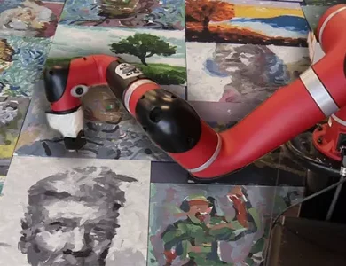 Yazdıklarınızı Fizyolojik Resimlere Dönüştüren Robot: FRIDA 16 Yazdıklarınızı Fiziksel Resimlere Dönüştüren Robot: FRIDA