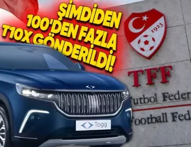 TFF, Mercedes'le 29 Yıldır Devam Eden Anlaşmasını Bitirdi, Yerine Togg Geldi!