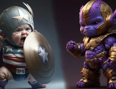 Marvel Karakterleri Bebek Olsalardı Nasıl Görünürlerdi?