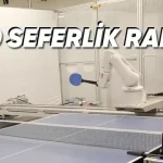 Google, Masa Tenisi Oynayan Robot Geliştirdi [Video]