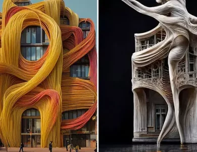 Yapay Zekâ Yardımıyla Oluşturulan İlginç Mimari Tasarımlar 13 Yapay Zekâ Yardımıyla Oluşturulan İlginç Mimari Tasarımlar