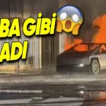 Bir Cybertruck, Bomba Gibi Patladı! [Video]
