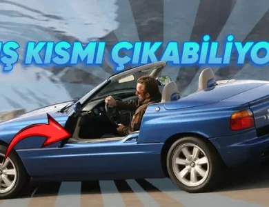 İçine Doğru Kaybolan Kapılarıyla BMW Z1'in Özellikleri