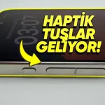Apple, Haptik Tuşlara Sahip iPhone Üzerinde Çalışıyor