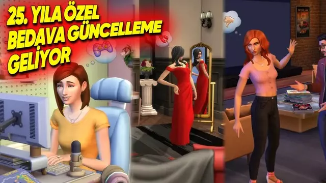 The Sims 4'e 25. Yıla Hususi Parasız Güncelleme Geliyor! 24 The Sims 4'e 25. Yıla Özel Bedava Güncelleme Geliyor!