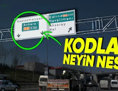 Otoyol Tabelalarındaki Renk ve Kodlar Ne Anlama Geliyor? 13 Otoyol Tabelalarındaki Renk ve Kodlar Ne Anlama Geliyor?
