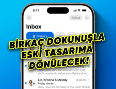 iOS 18.5'te Mail'i Eski Tasarıma Döndürmek Kolaylaşacak