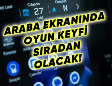 Android Oyunlar Otomobil Ekranlarına Geliyor!